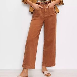 Loft High Waisted Wide Leg Pants